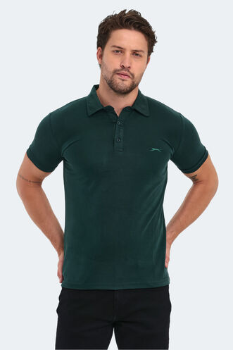 Slazenger KUGGA Men's T-Shirt Khaki - Green - Thumbnail