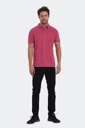 Slazenger KUGGA Men's T-Shirt Pomegranate - Thumbnail