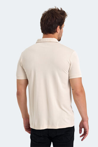 Slazenger KUGGA Men's T-Shirt Beige - Thumbnail