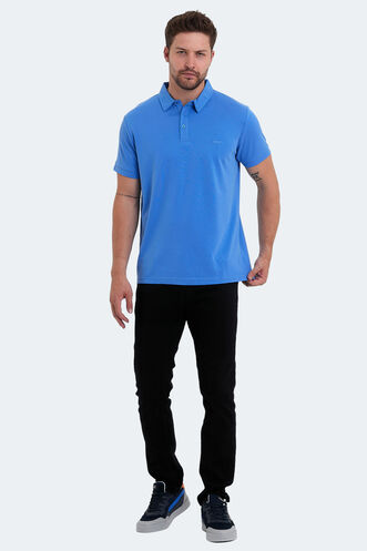 Slazenger KUGGA Men's T-Shirt Blue - Thumbnail