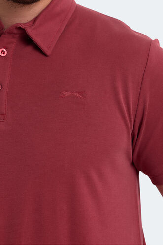 Slazenger KUGGA Men's T-Shirt Burgundy - Thumbnail