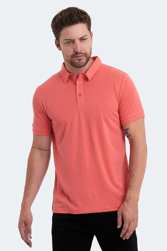 Slazenger KUGGA Men's T-Shirt Coral - Thumbnail