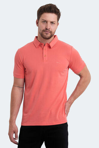 Slazenger KUGGA Men's T-Shirt Coral - Thumbnail