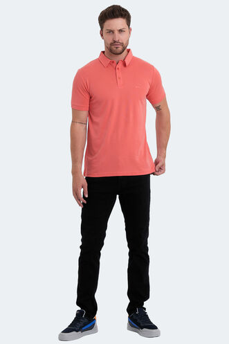 Slazenger KUGGA Men's T-Shirt Coral - Thumbnail