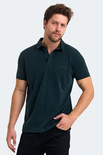 Slazenger KUGGA Men's T-Shirt Dark Green - Thumbnail