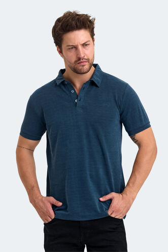 Slazenger KUGGA Men's T-Shirt Light Indigo - Thumbnail