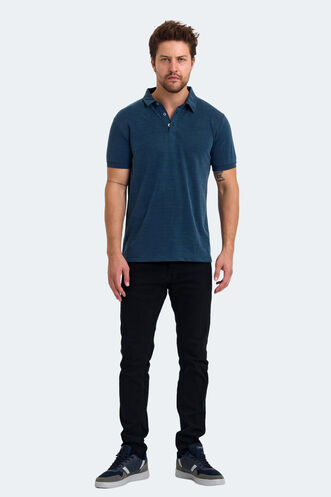 Slazenger KUGGA Men's T-Shirt Light Indigo - Thumbnail