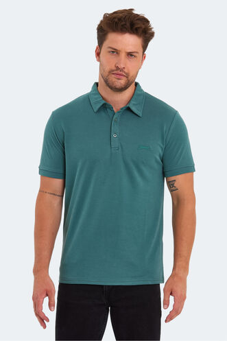 Slazenger KUGGA Men's T-Shirt Petrol - Thumbnail