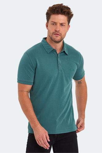 Slazenger KUGGA Men's T-Shirt Petrol - Thumbnail