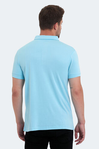 Slazenger KUGGA Men's T-Shirt Turquoise - Thumbnail