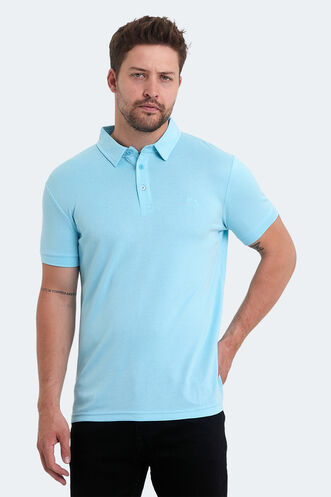 Slazenger KUGGA Men's T-Shirt Turquoise - Thumbnail