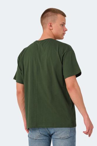 Slazenger KULANA OVER Men's T-Shirt Khaki - Thumbnail
