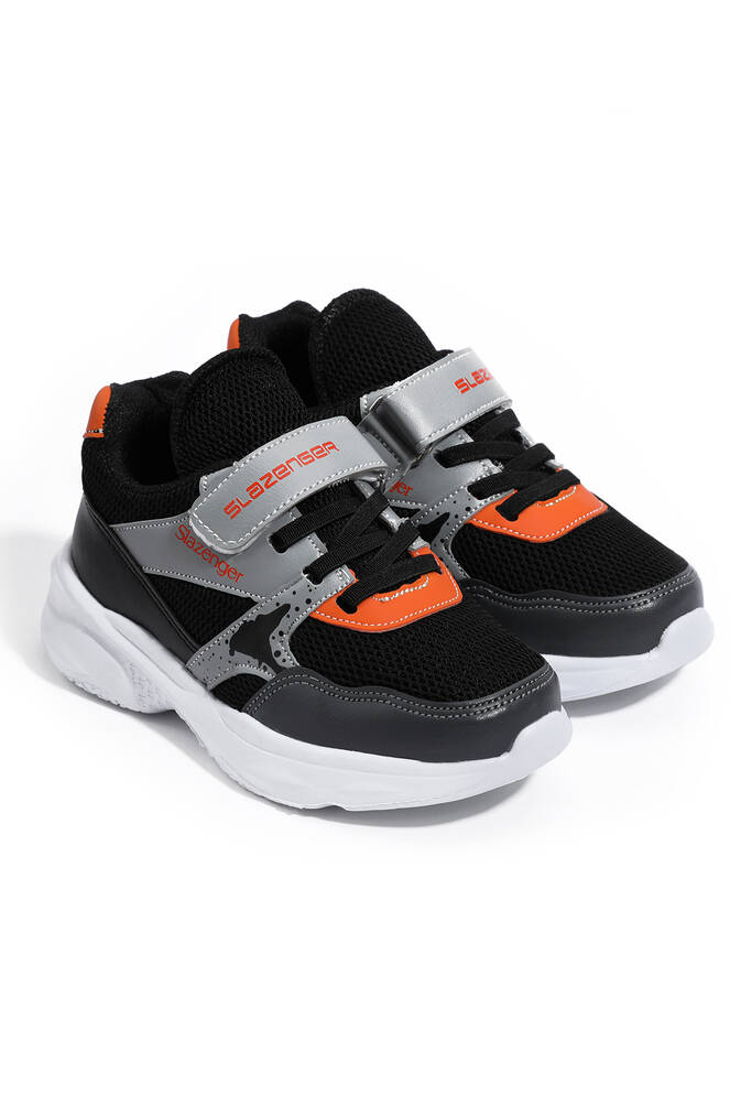 Slazenger KUNTI Sneaker Boys Shoes Black - Gray