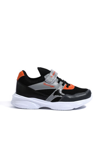 Slazenger KUNTI Sneaker Boys Shoes Black - Gray - Thumbnail