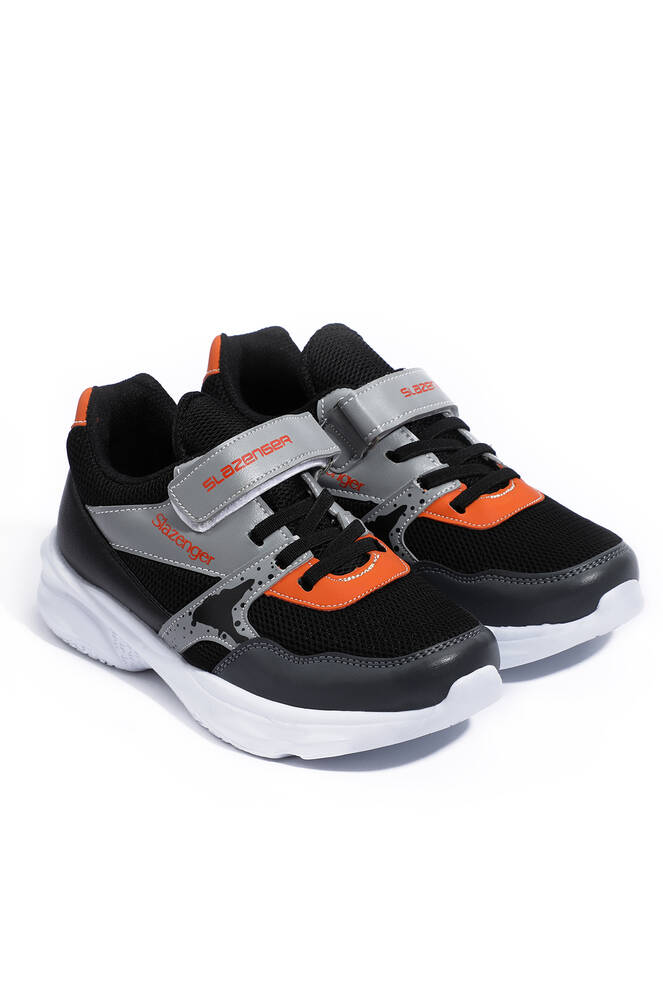 Slazenger KUNTI Sneaker Boys Shoes Black - Gray