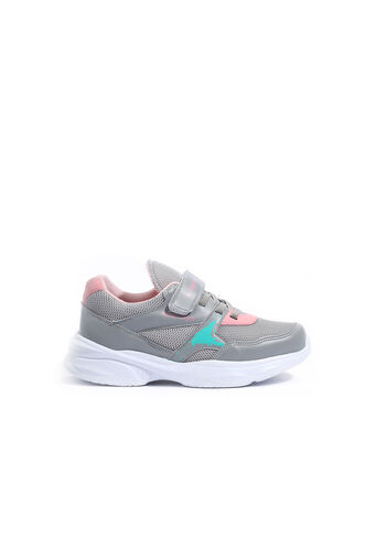 Slazenger - Slazenger KUNTI Sneaker Kız Çocuk Ayakkabı Gri - Pembe