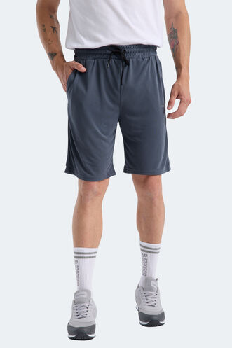 Slazenger KUSSO Erkek Şort Açık Gri - Thumbnail