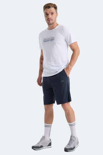 Slazenger KUSSO Erkek Şort Koyu Gri - Thumbnail