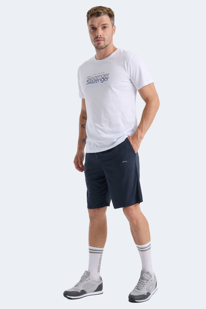 Slazenger KUSSO IN Erkek Cepli Koyu Gri Şort