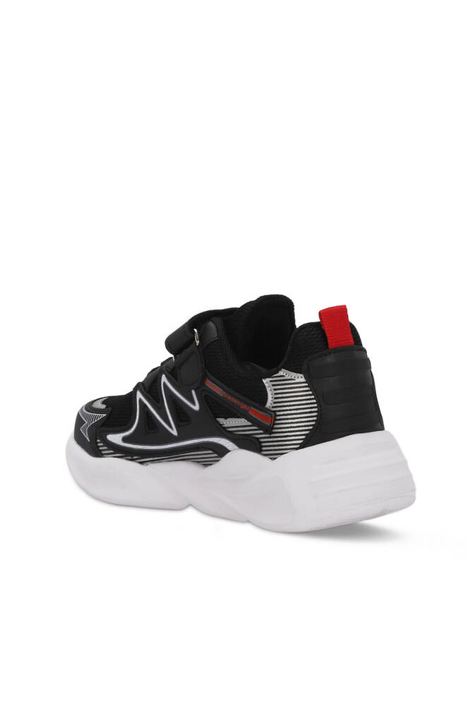 Slazenger KYRIE Erkek Çocuk Sneaker Ayakkabı Siyah - Kırmızı