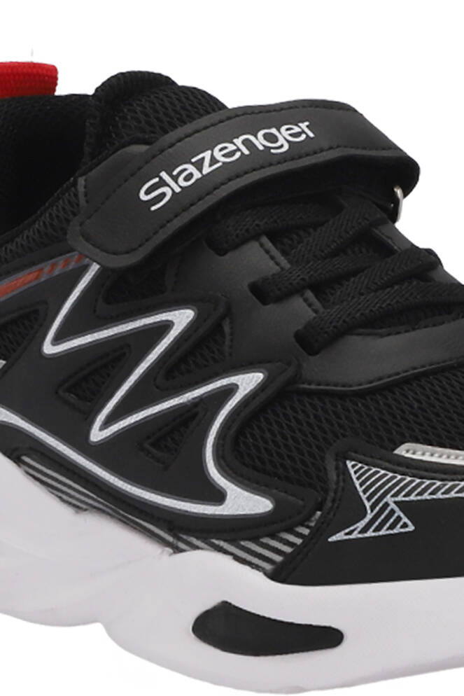 Slazenger KYRIE Erkek Çocuk Sneaker Ayakkabı Siyah - Kırmızı