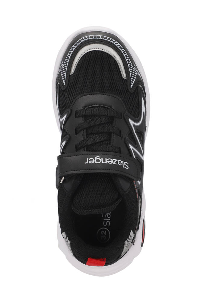 Slazenger KYRIE Erkek Çocuk Sneaker Ayakkabı Siyah - Kırmızı