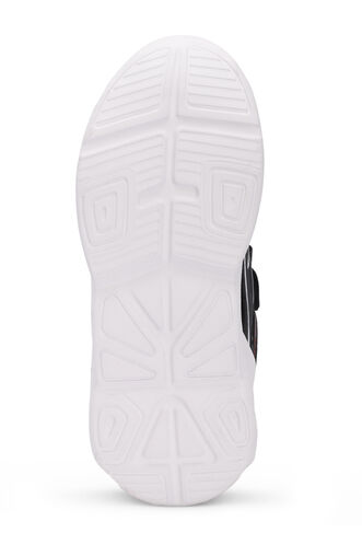 Slazenger KYRIE Erkek Çocuk Sneaker Ayakkabı Siyah - Kırmızı - Thumbnail