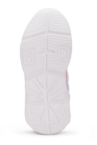 Slazenger KYRIE Girls' Sneaker White - Pink - Thumbnail