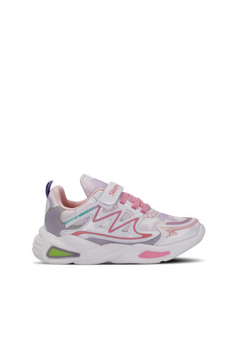 Slazenger - Slazenger KYRIE Girls' Sneaker White - Pink