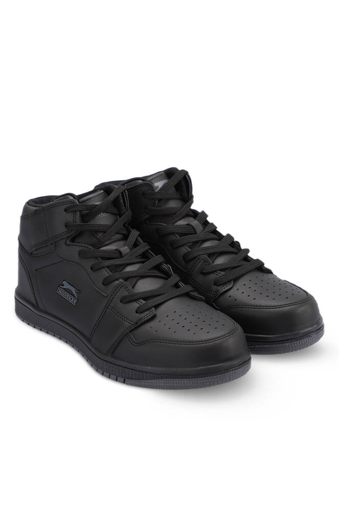 Slazenger LABOR HIGH Sneaker Erkek Ayakkabı Siyah - Siyah