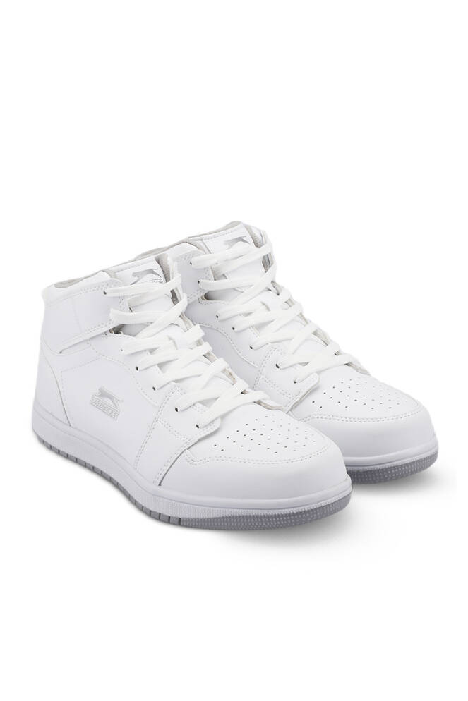 Slazenger LABOR HIGH Sneaker Kadın Ayakkabı Beyaz - Beyaz