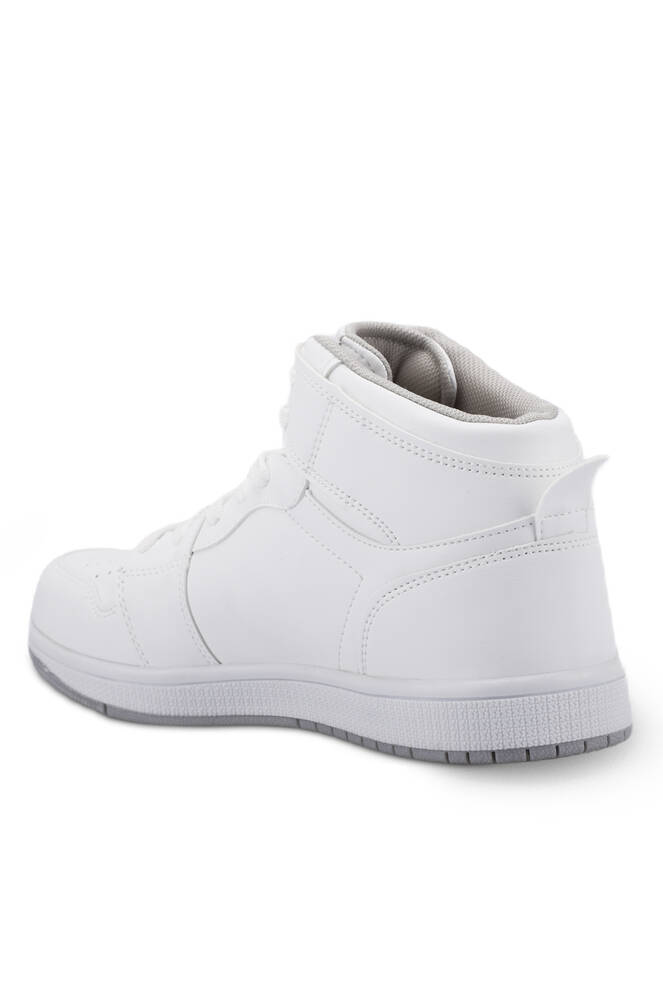 Slazenger LABOR HIGH Sneaker Kadın Ayakkabı Beyaz - Beyaz
