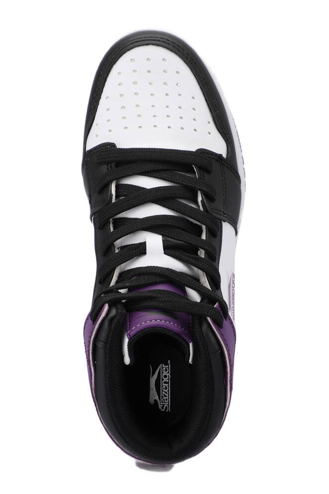 Slazenger LABOR HIGH Sneaker Kadın Ayakkabı Beyaz - Mor