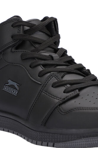 Slazenger LABOR HIGH Sneaker Kadın Ayakkabı Siyah - Siyah - Thumbnail