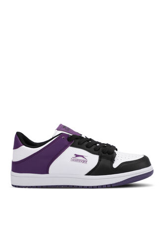 Slazenger - Slazenger LABOR Sneaker Kadın Ayakkabı Beyaz - Mor
