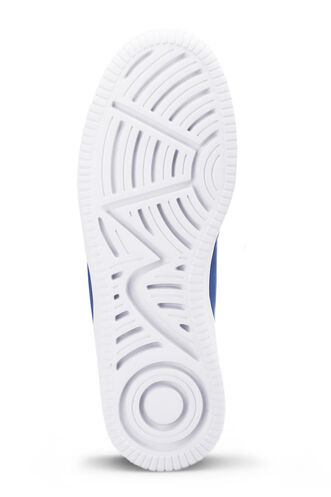 Slazenger LALI Sneaker Erkek Ayakkabı Beyaz - Saks Mavi - Thumbnail