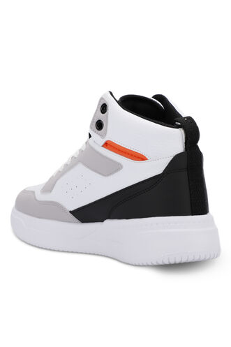 Slazenger LALI Sneaker Erkek Ayakkabı Beyaz - Siyah - Thumbnail