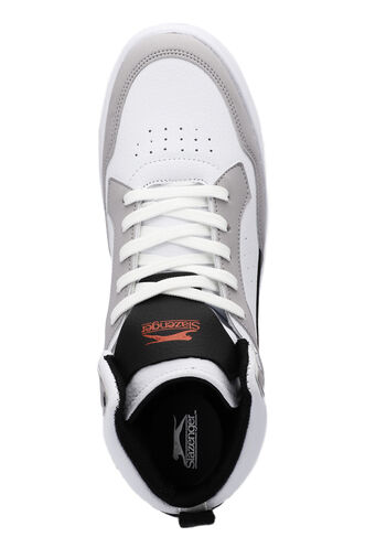 Slazenger LALI Sneaker Erkek Ayakkabı Beyaz - Siyah - Thumbnail