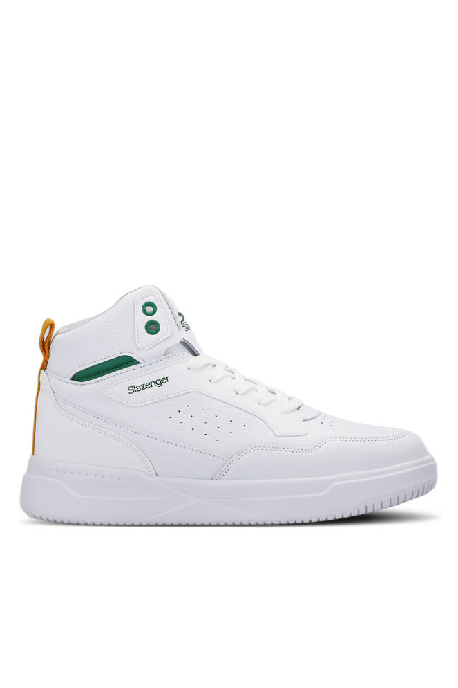 Slazenger LALI Sneaker Erkek Ayakkabı Beyaz - Yeşil