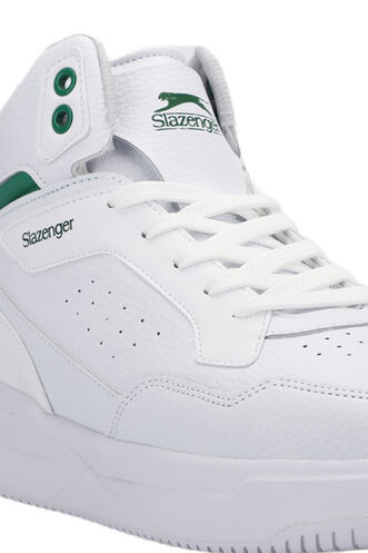 Slazenger LALI Sneaker Erkek Ayakkabı Beyaz - Yeşil - Thumbnail