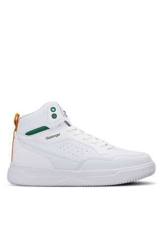 Slazenger LALI Sneaker Men's Shoes White - Green - Thumbnail