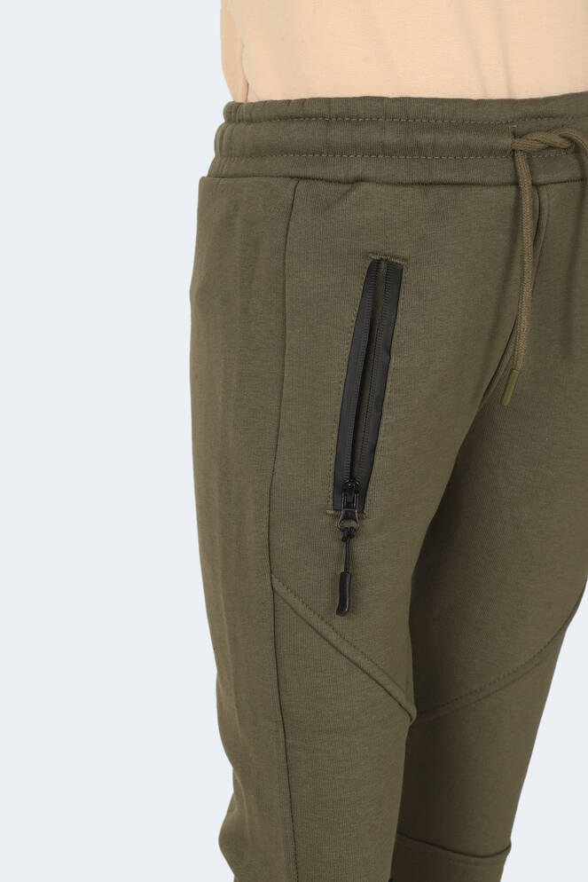 Slazenger LAMYA Unisex Çocuk Eşofman Altı Haki