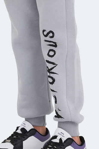 Slazenger LANEY Unisex Kids Sweatpants Stone Gray - Thumbnail