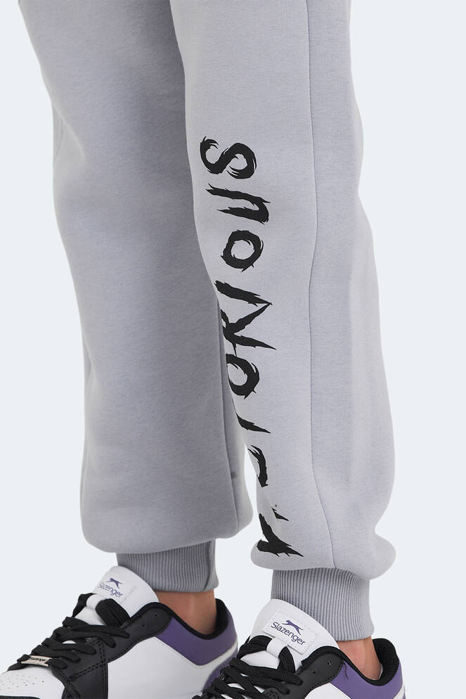 Slazenger LANEY Unisex Kids Sweatpants Stone Gray