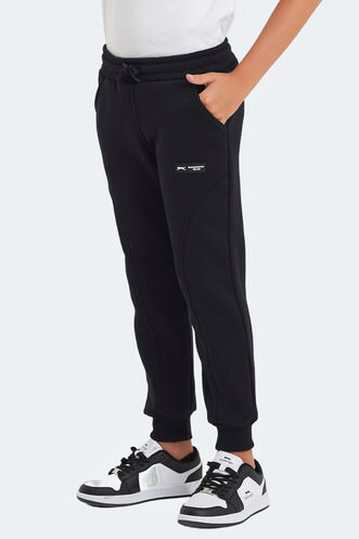 Slazenger LAVRA Unisex Kids Sweatpants Black - Thumbnail