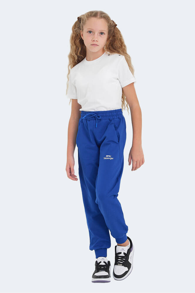 Slazenger LEGY Unisex Çocuk Eşofman Altı Kraliyet Mavisi