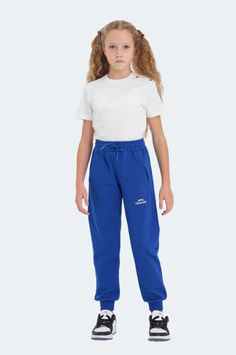 Slazenger LEGY Unisex Çocuk Eşofman Altı Kraliyet Mavisi - Thumbnail