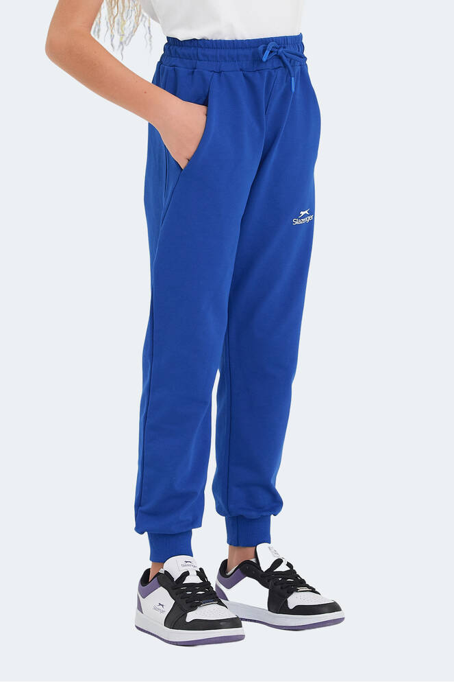 Slazenger LEGY Unisex Çocuk Eşofman Altı Kraliyet Mavisi