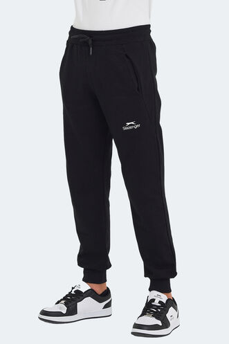 Slazenger LEGY Unisex Kids Sweatpants Black - Thumbnail