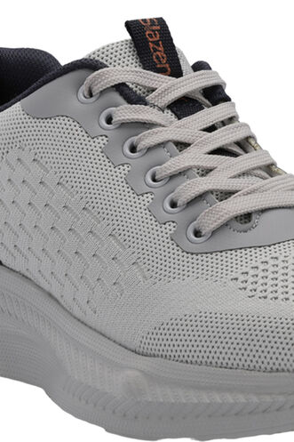 Slazenger LEMAR Kadın Sneaker Ayakkabı Gri - Lacivert - Thumbnail